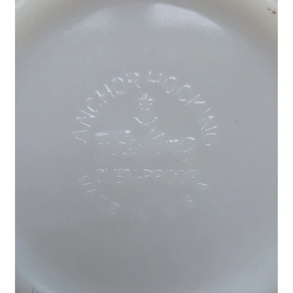 Fire King Vintage Peach Lusterware Dessert Bowl Scalloped Edge, Iridescent